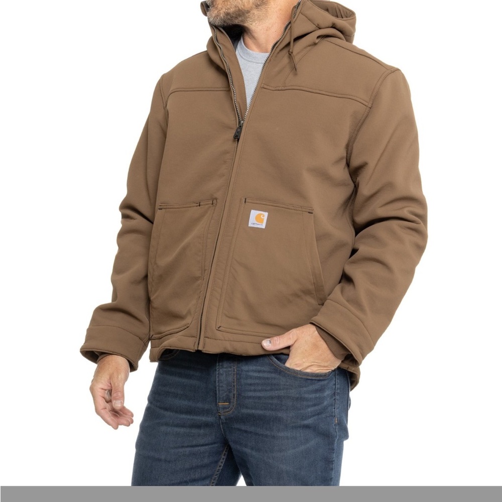 New CARHARTT Brown Super Dux Mens 2XL Relaxed Fit Sherpa Lined Work Jacket  $174